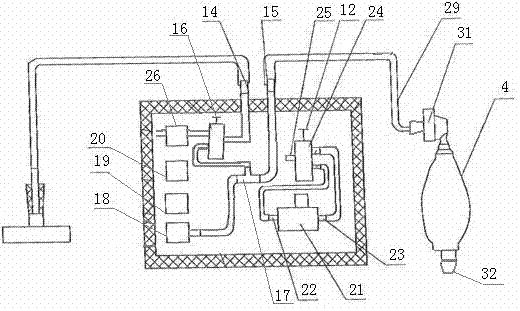 Universal calibrator of oxygen breathing apparatus