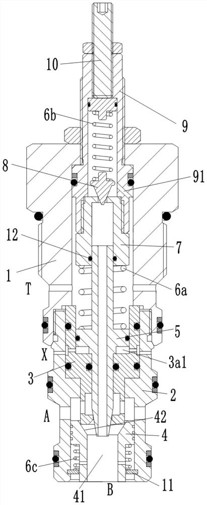 Excavator load holding valve