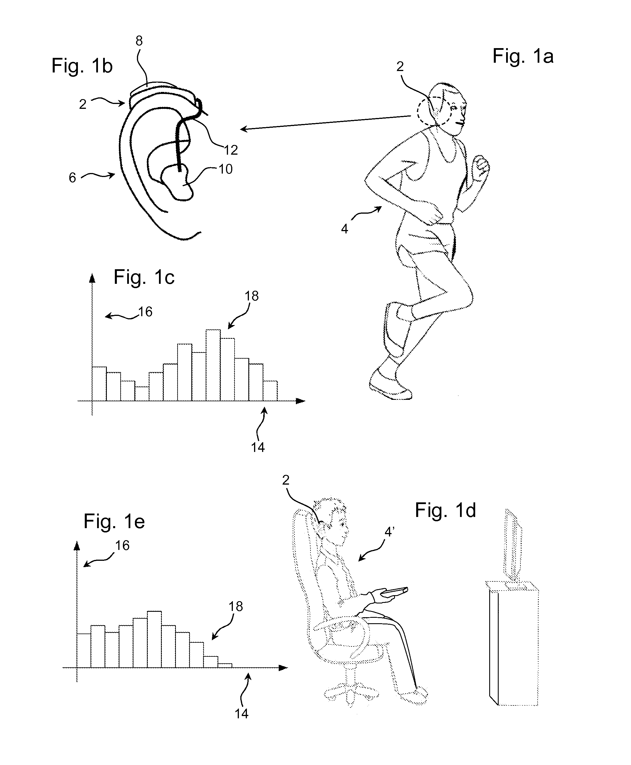 Hearing aid device comprising a sensor member