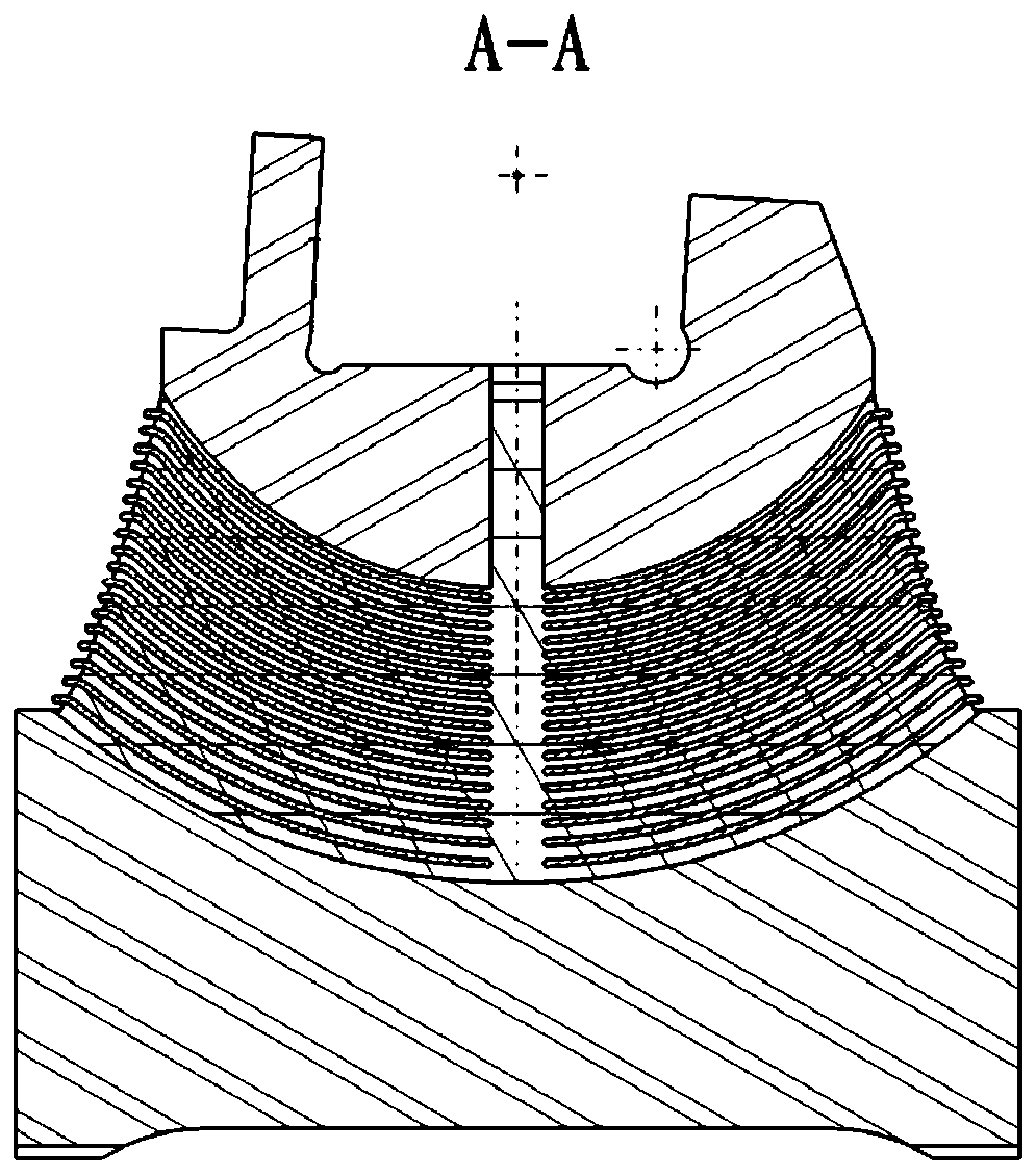 High-radial-stability elastic bearing