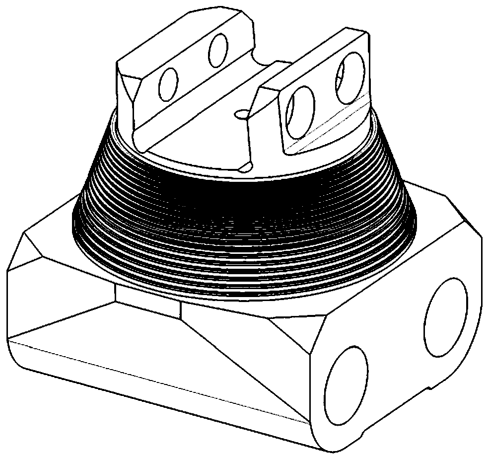 High-radial-stability elastic bearing