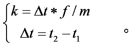 Measuring method of material's dynamic adsorption coefficient in vacuum state