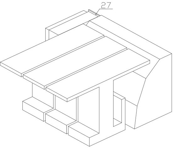 Self-adaptive contact type side supercharging device for mine tunnel filling