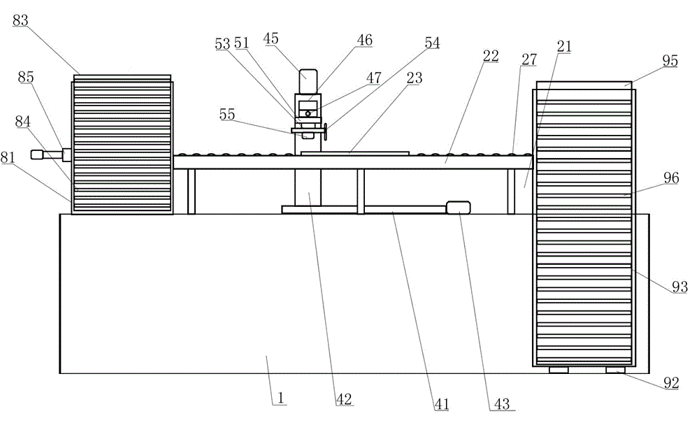 Semi-automatic glass cutting machine