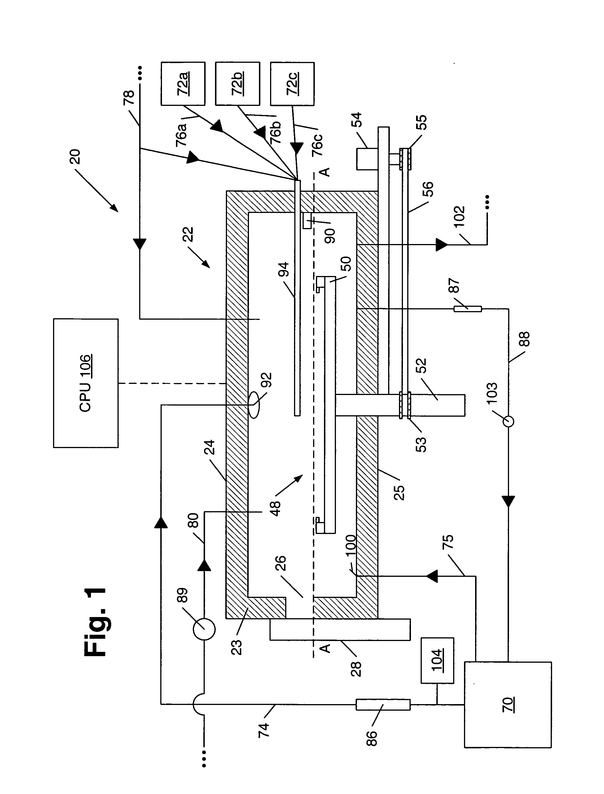 Microelectronic fabrication system components and method for processing a wafer using such components