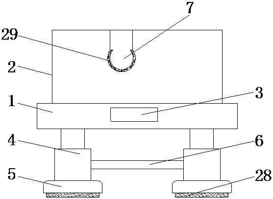 A steel bar cutting device with stable clamping function