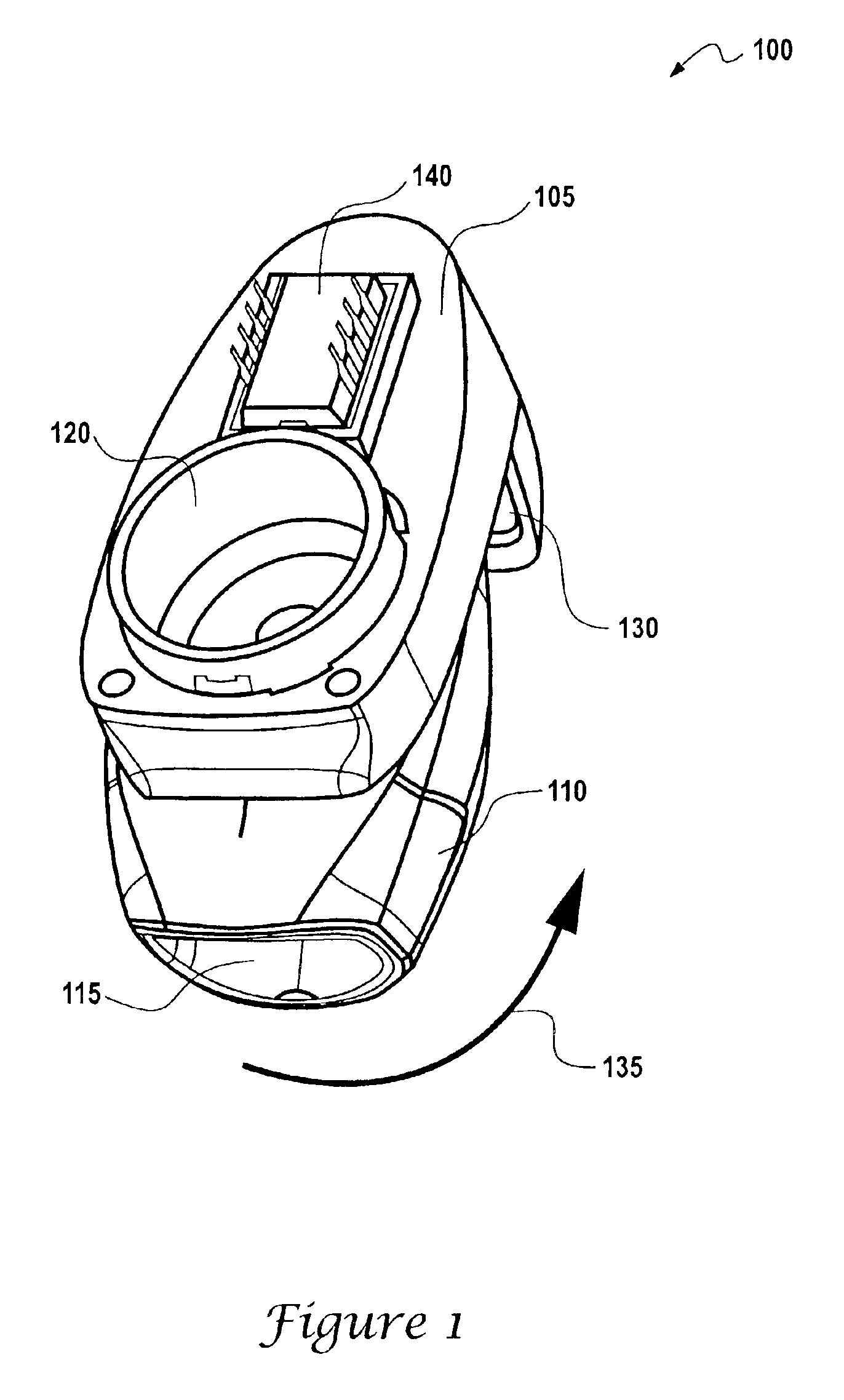 Indirect flow measurement through a breath-operated inhaler