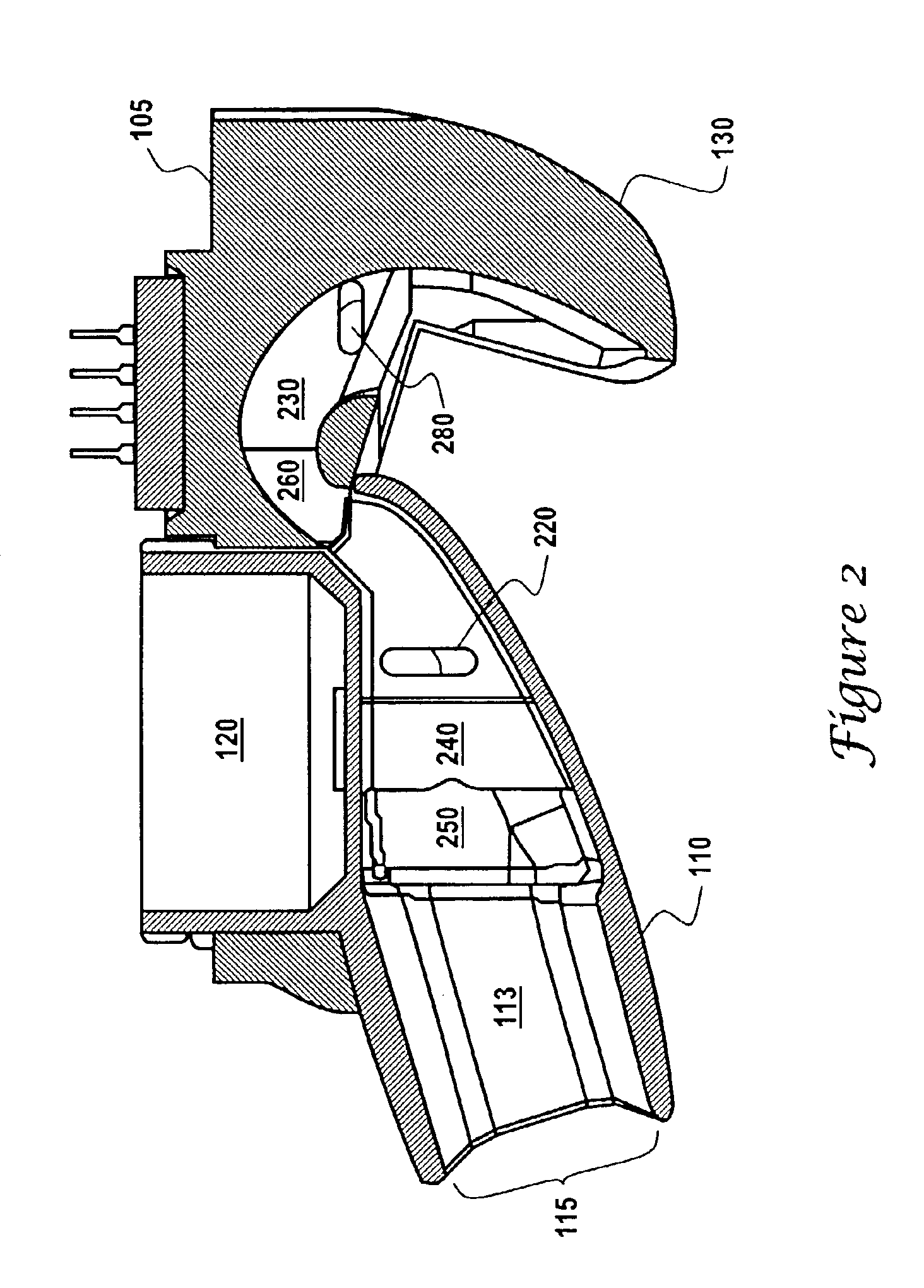 Indirect flow measurement through a breath-operated inhaler