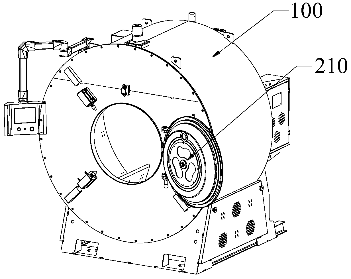 Washing method of trace-atomizing washing machine and washing machine using method