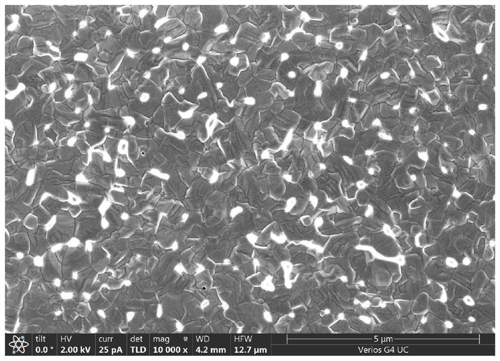 Method for stabilizing interface between perovskite thin film and hole transport layer