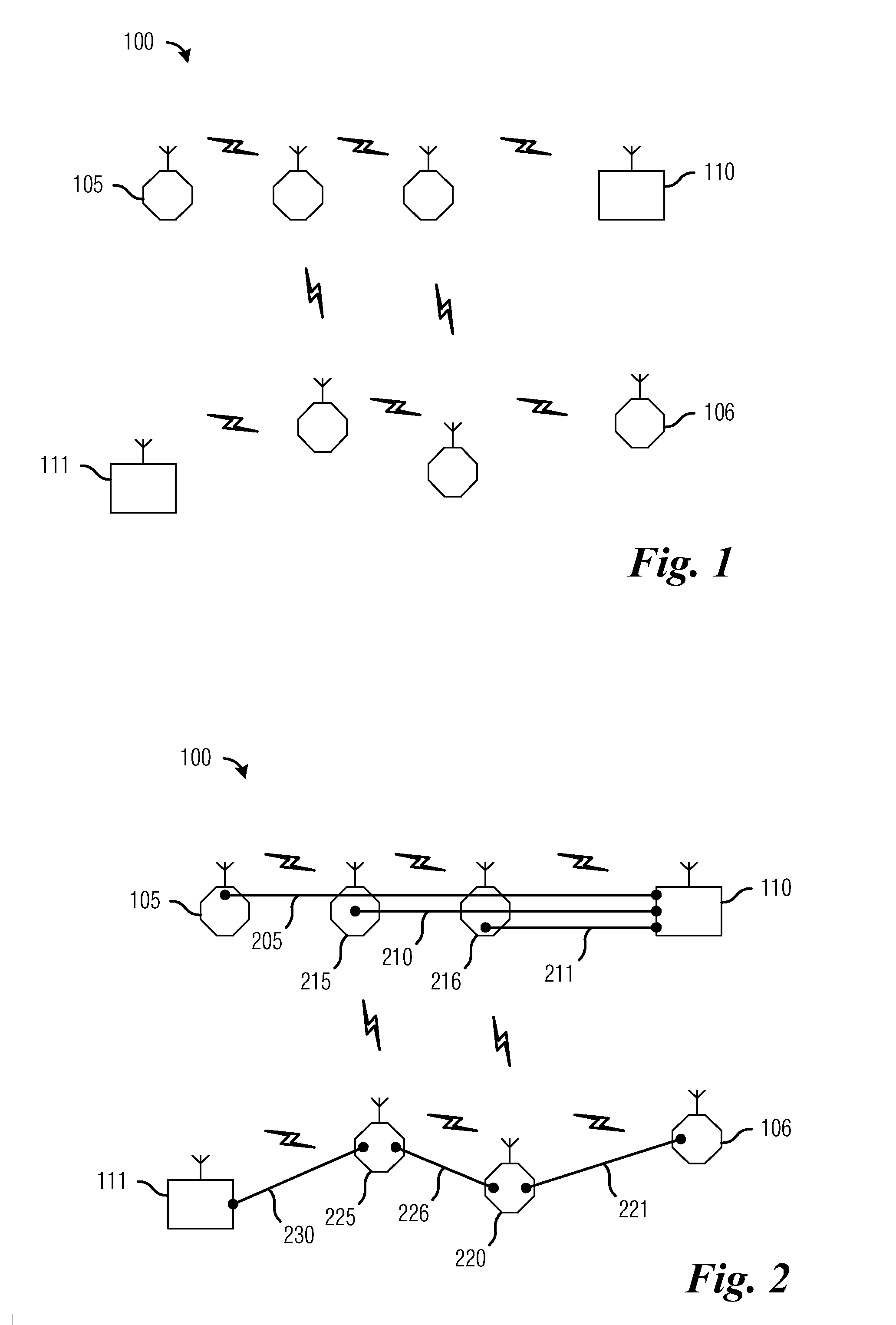 System and Method for Adaptive Frame Size Management in a Wireless Multihop Network