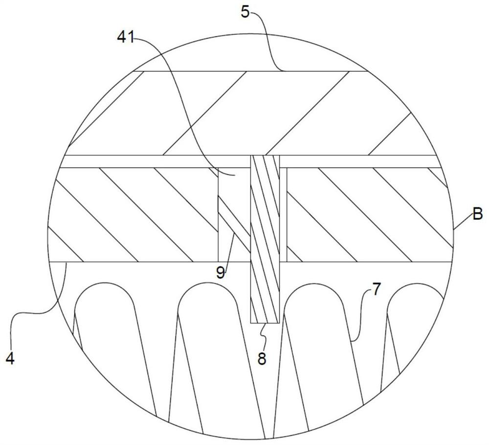 Contact pressure type disposable hemostix with spring guide structure