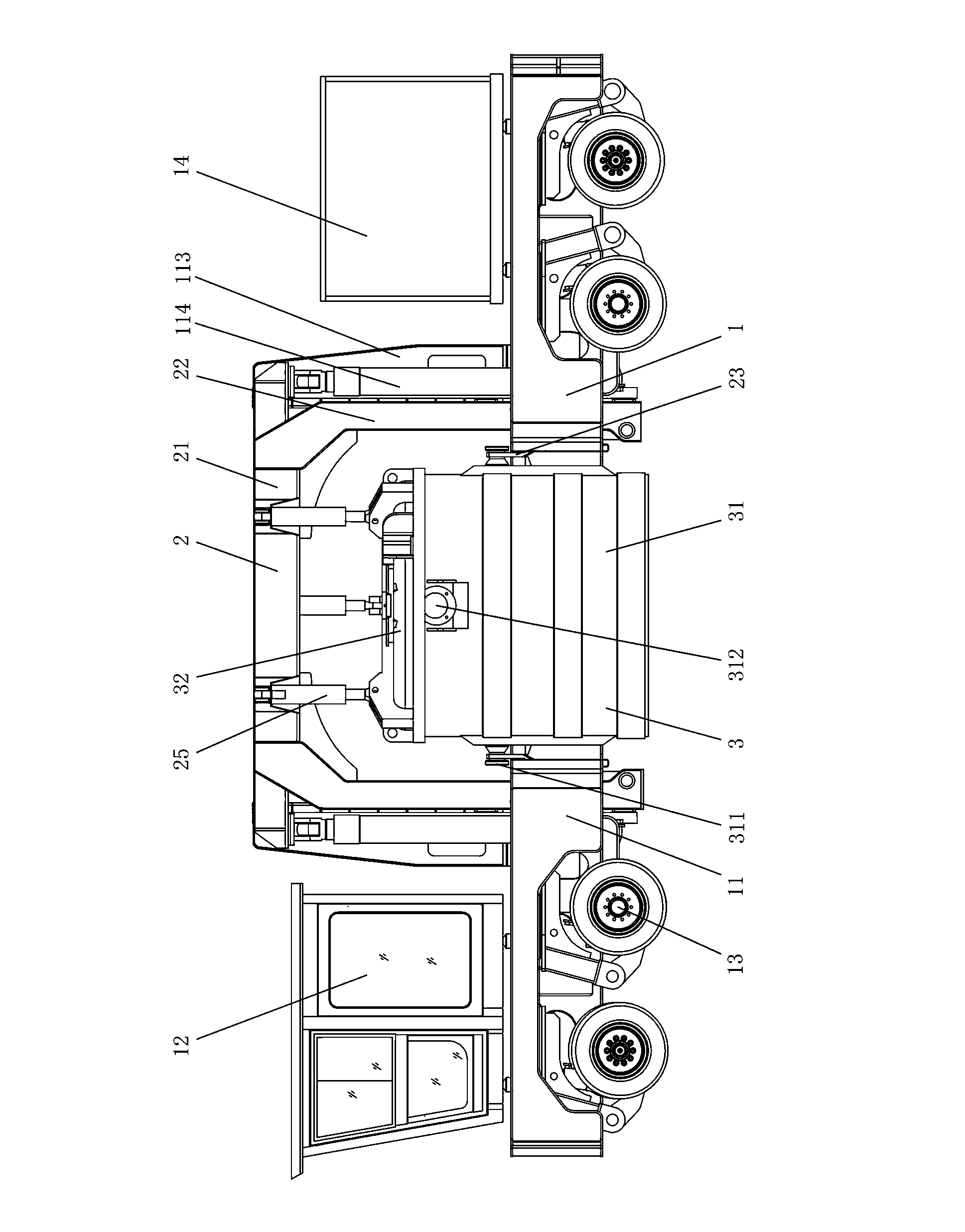 Aluminum discharge vehicle