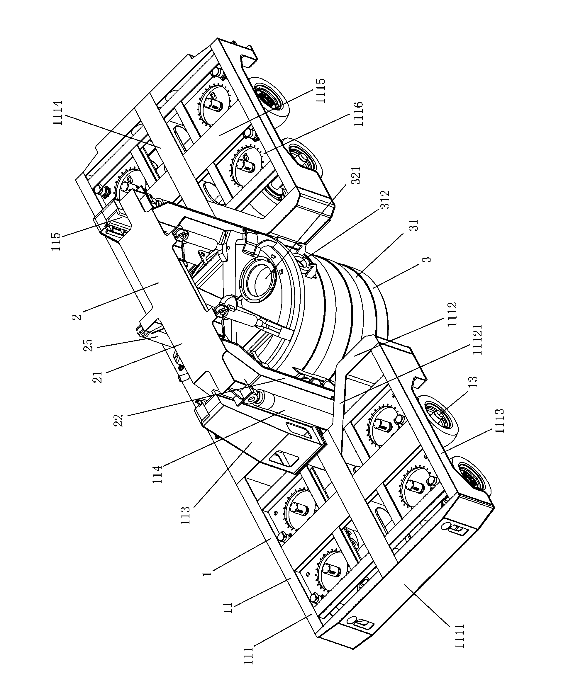 Aluminum discharge vehicle