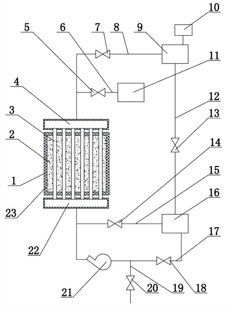 Phase change heat accumulation system for generating steam directly and preparation method of phase change heat accumulation agent