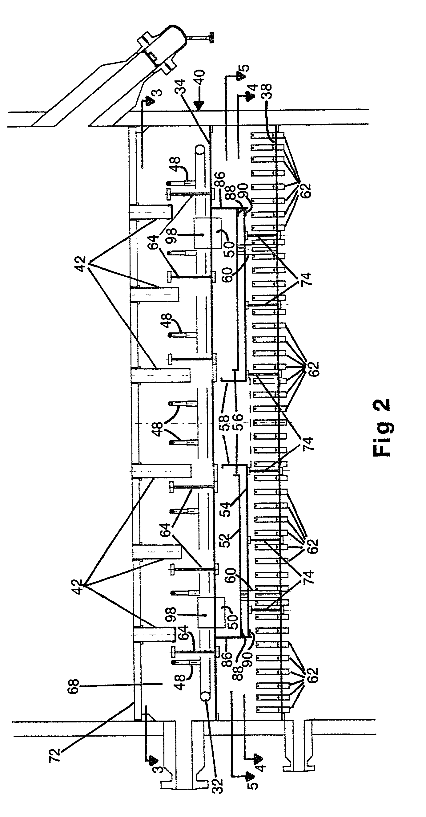 Quench box for a multi-bed, mixed-phase cocurrent downflow fixed-bed reactor