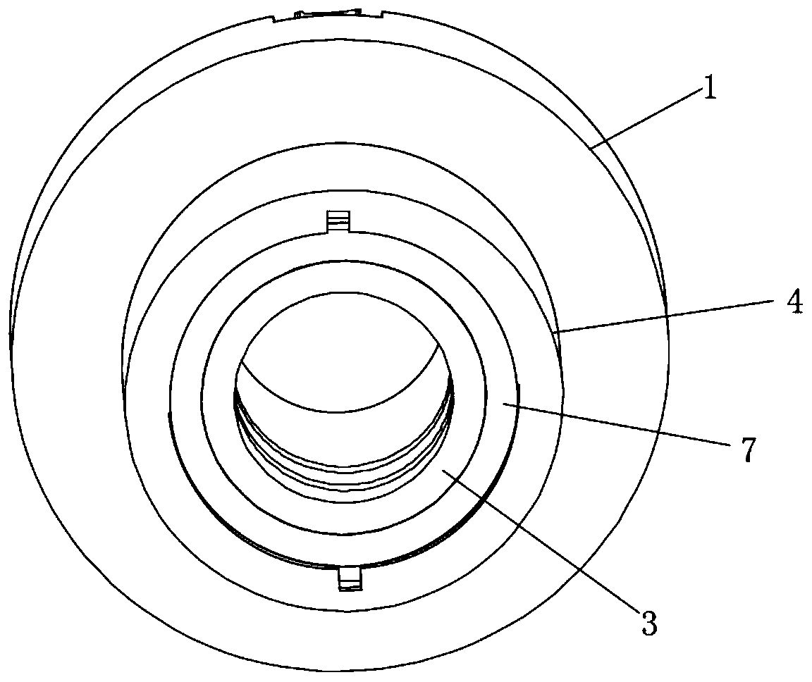 Anti-falling safety pressure pressing rivet nut