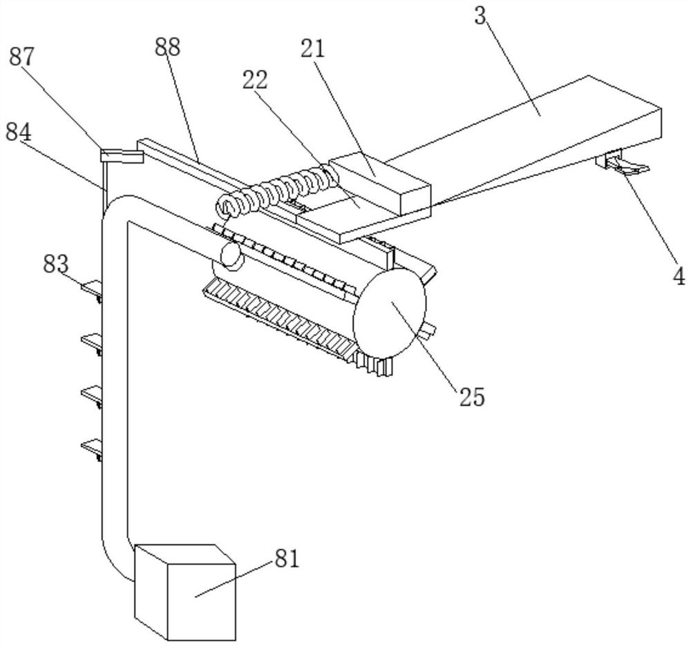 Dust cleaning equipment for constructional engineering