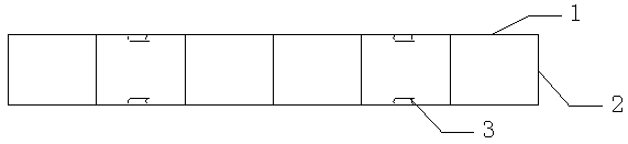 Mold plate construction method for floor and temporary road concrete casting