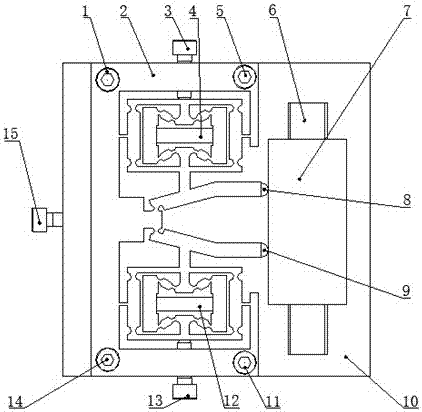 Piezoelectric precision linear driving platform based on stick-slip inertia