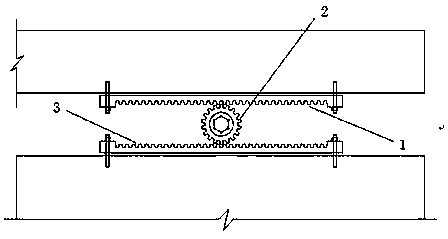 Adjustable bridge rail support