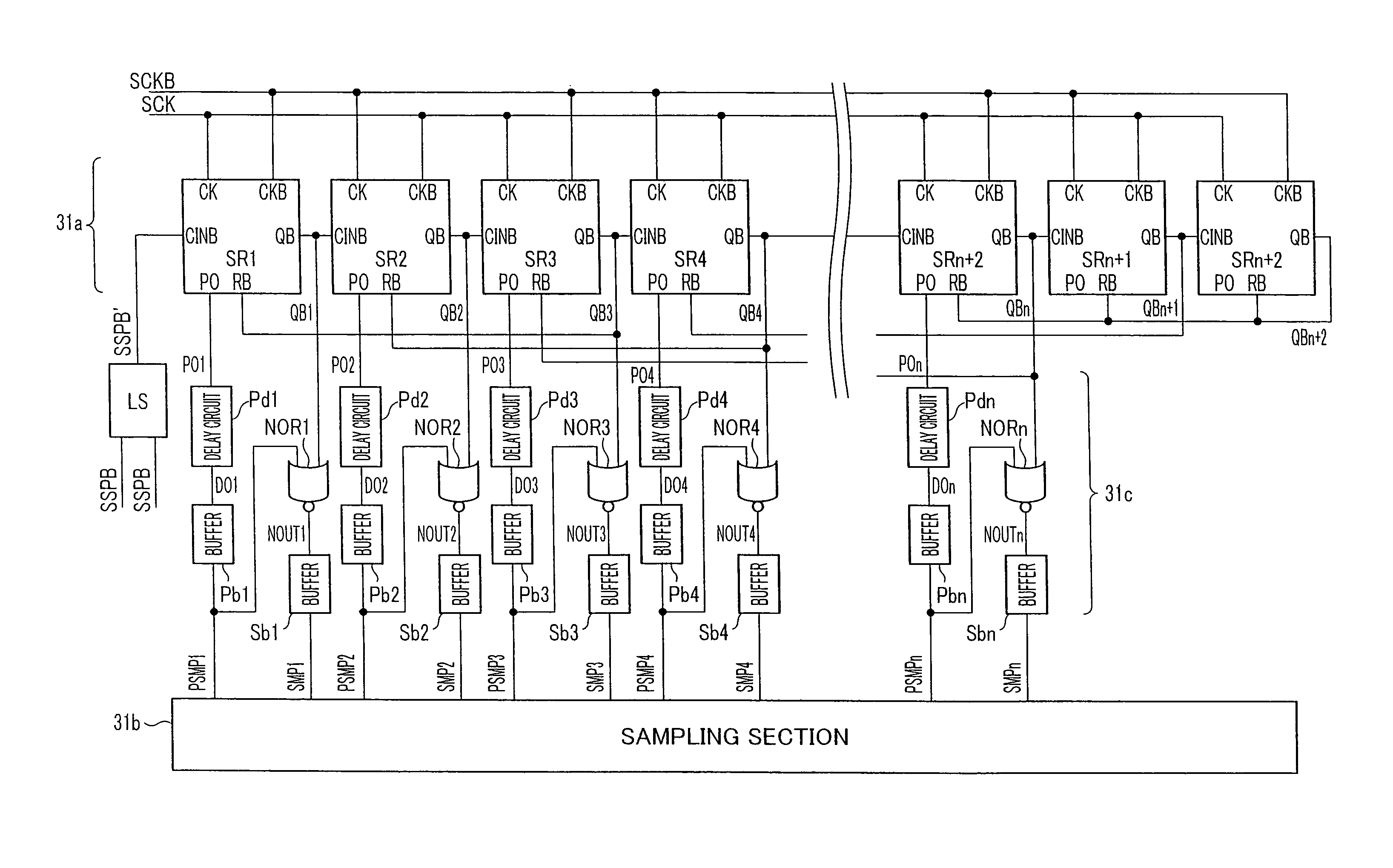 Display device driving circuit and display device including same