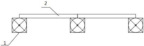 Construction method of composite barricade with massif sloping field based on gravity and geogrid reinforcement