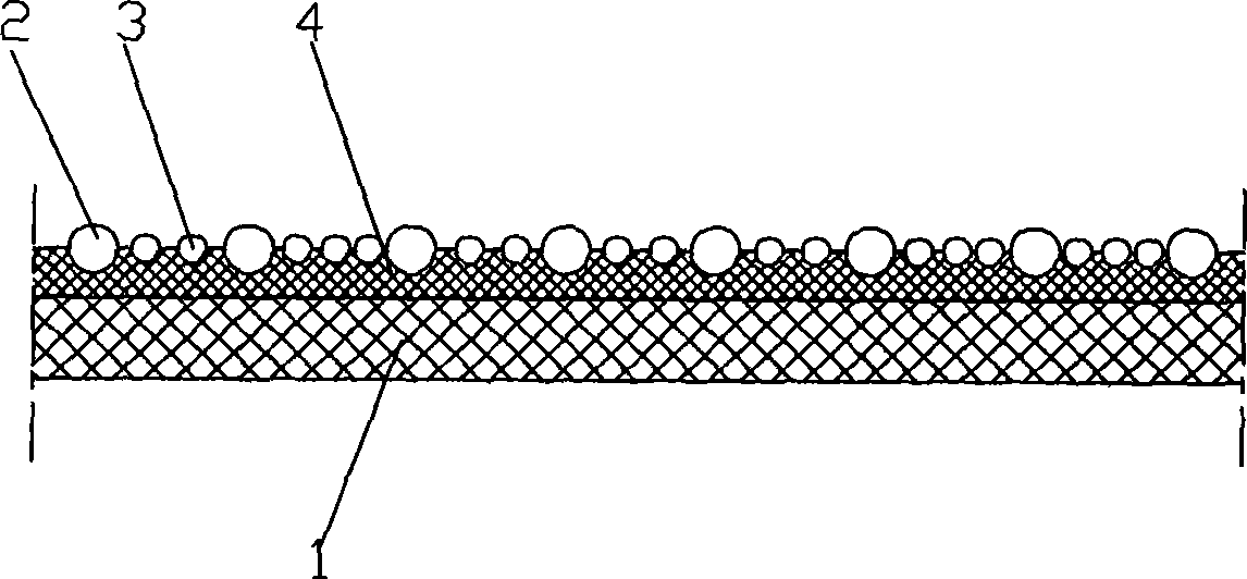 Ultra-hydrophobic film of compound structure