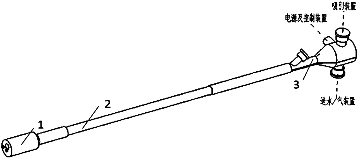 Small-pipe-diameter endoscope based on drive of external magnets