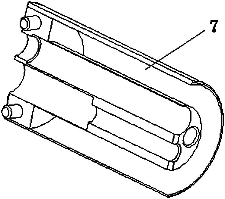 Small-pipe-diameter endoscope based on drive of external magnets