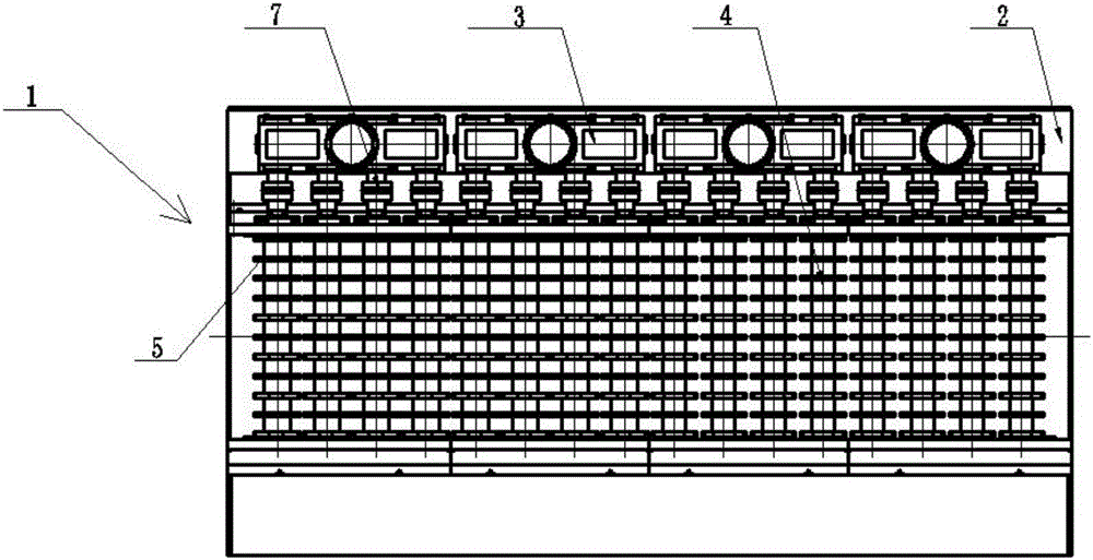 Two-time brick-concrete separating process for building wastes