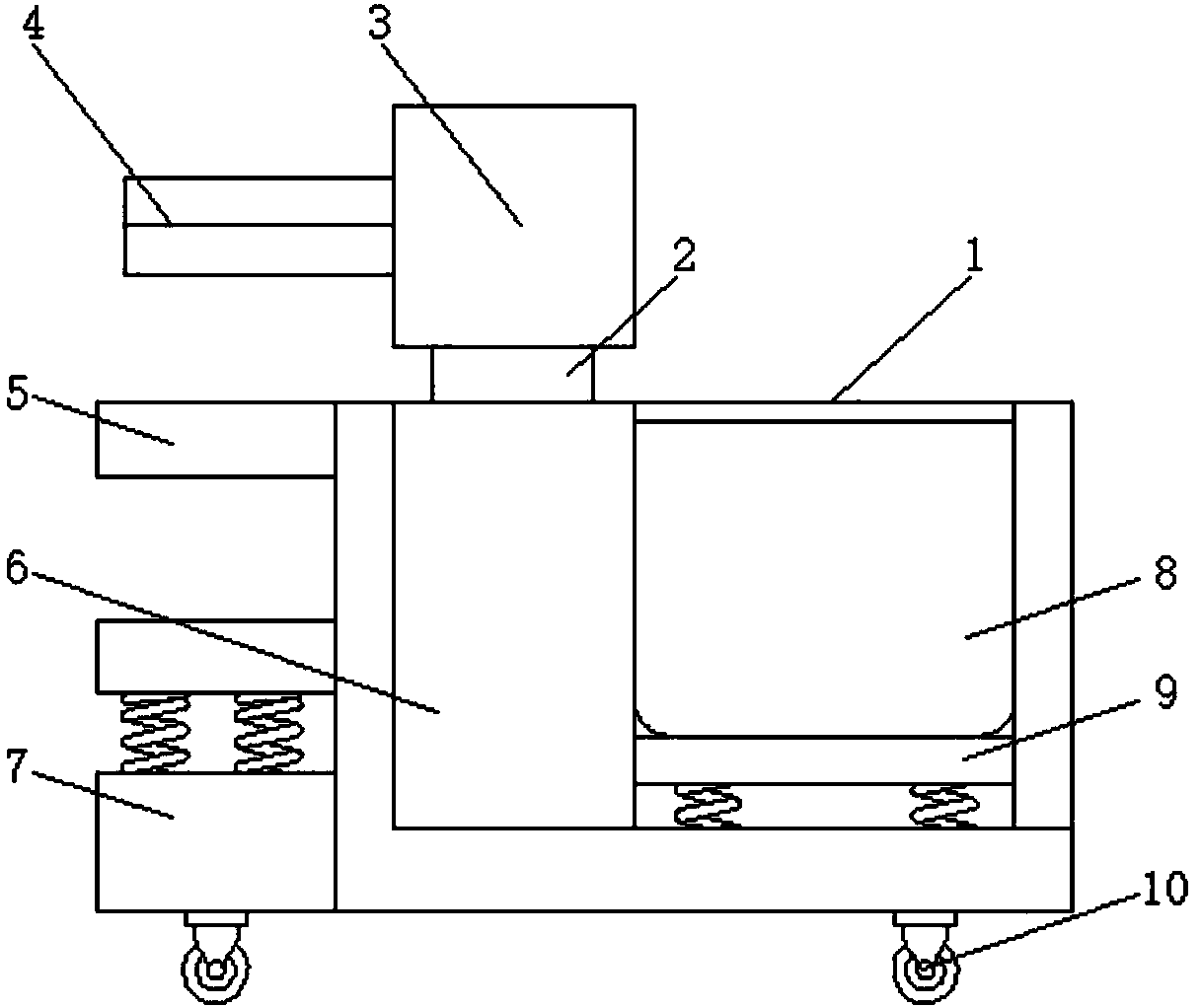 Planting and picking apparatus for edible mushroom Flammulina velutipes