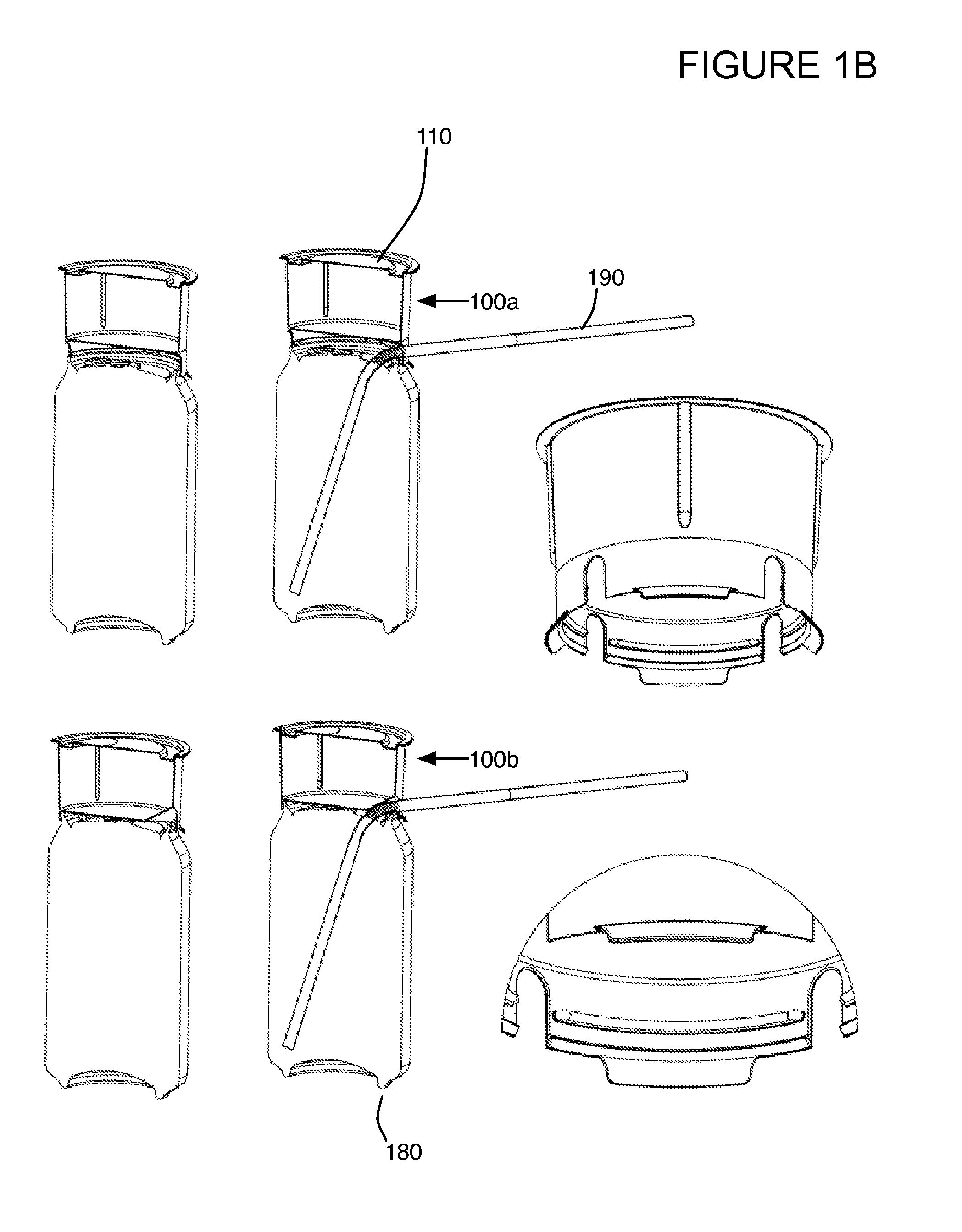 Top mounting can container