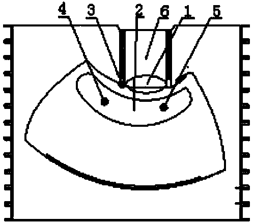 Method for pressing and shake-out for large steel casting