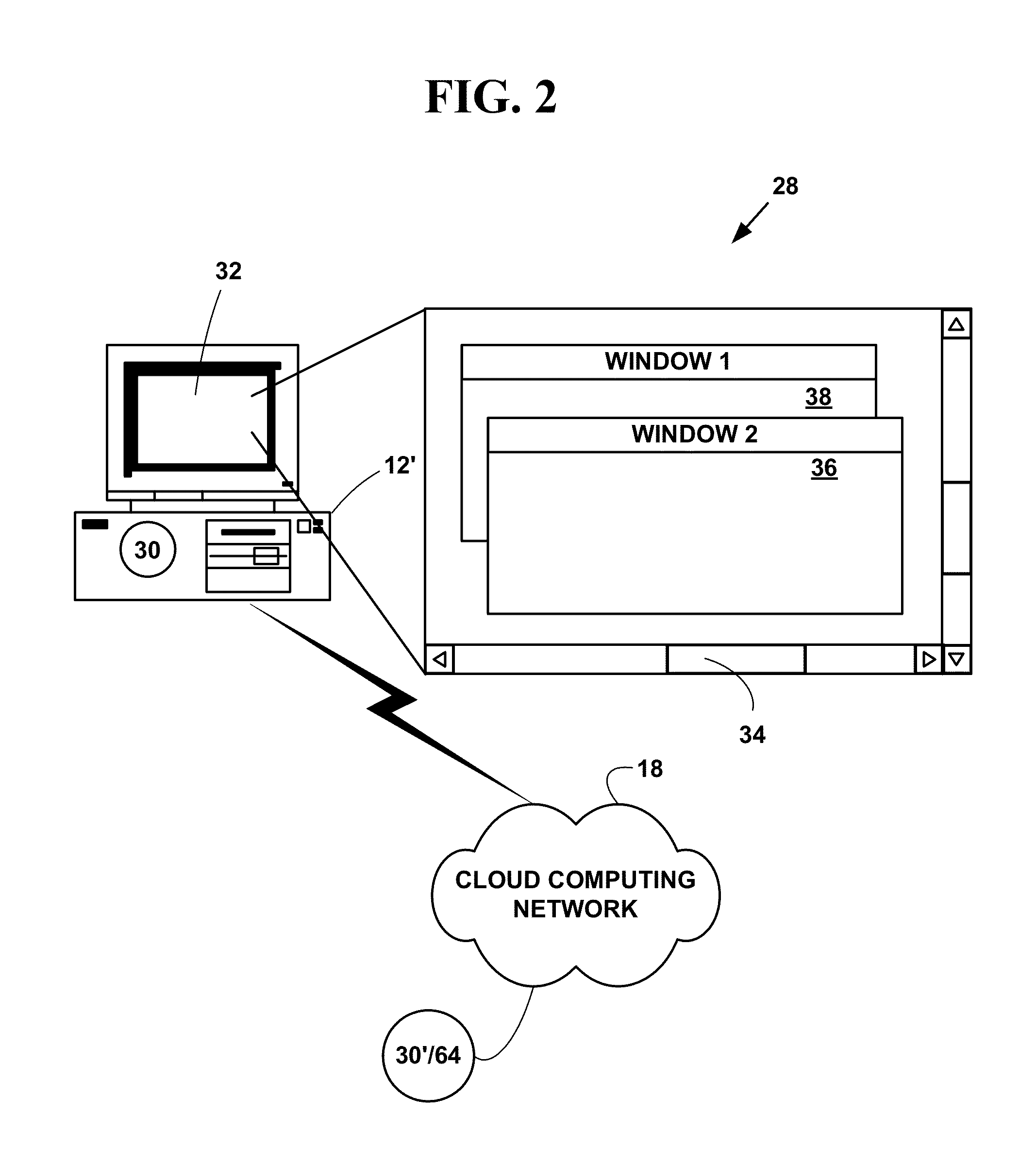 Method and system for creating electronic business referrals with cloud computing from social media sites