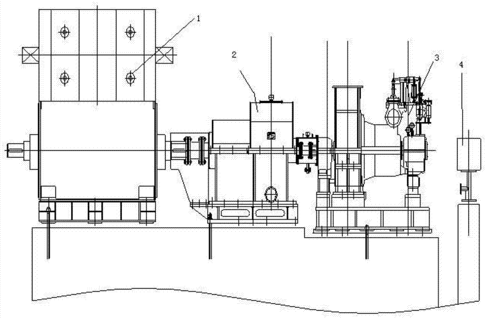 Device and method for dragging dust removal fan through industrial boiler steam