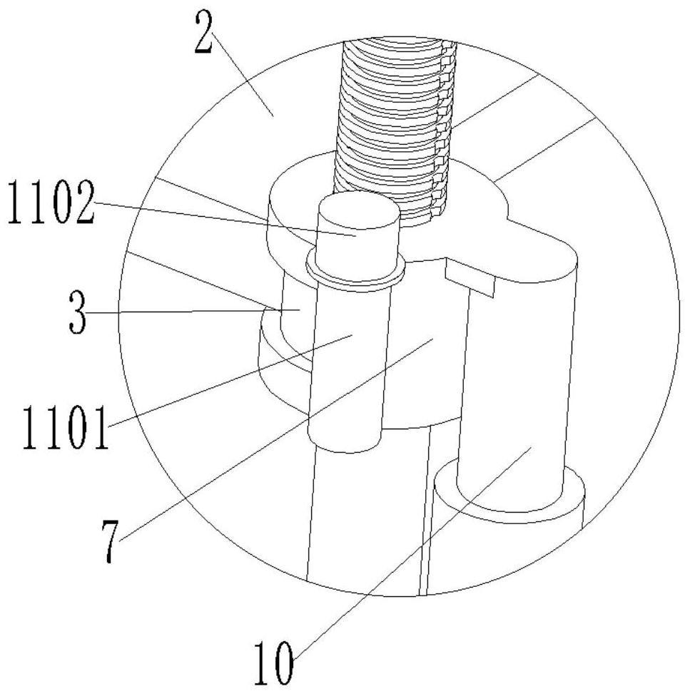 Layer distance adjusting device for stereoscopic warehouse