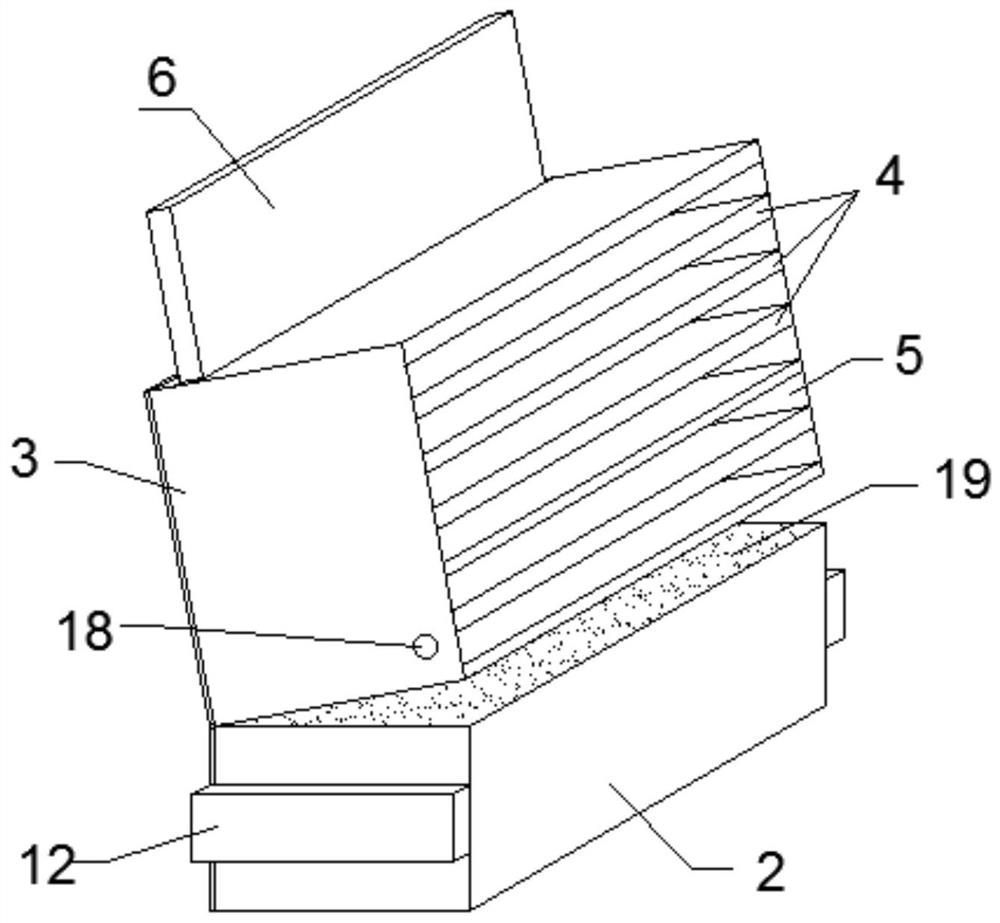 Homogeneous modified fireproof insulation board transfer device