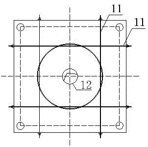 Omni-directional prestress antifatigue combined steel structure wind tower and construction method thereof