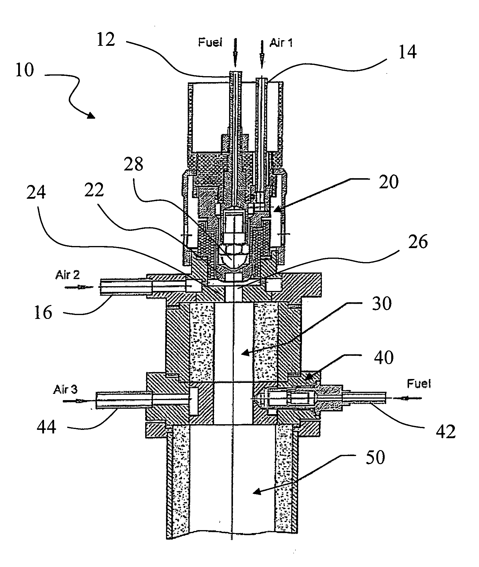 Wide dynamic range multistage plasmatron reformer system