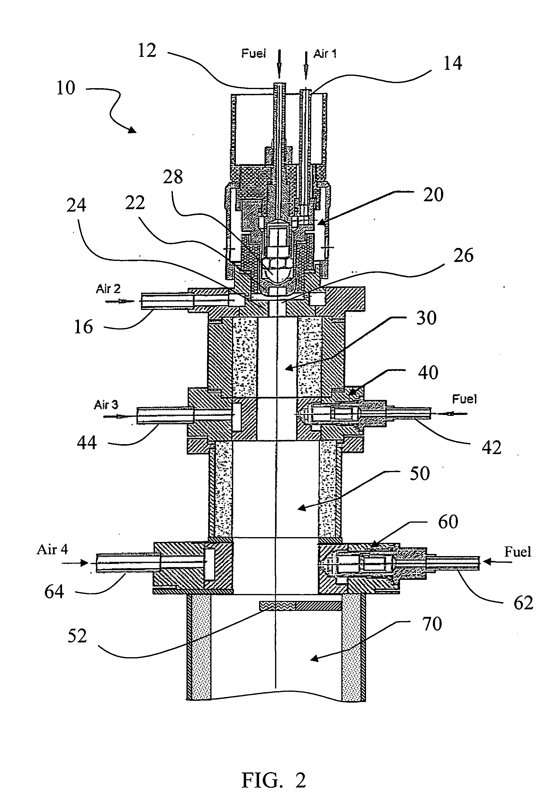 Wide dynamic range multistage plasmatron reformer system