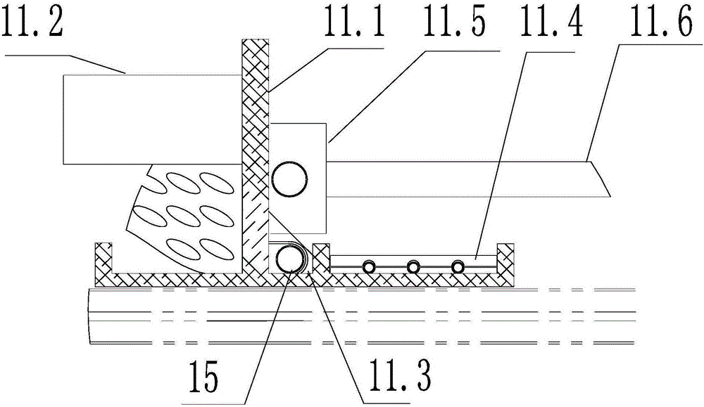 Integrated ceiling of public facility and construction method thereof