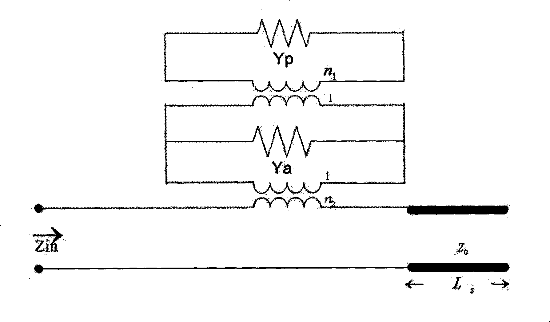 RFID reader-writer antenna capable of overlapping high-frequency and ultrahigh frequency as well as microwave frequency band