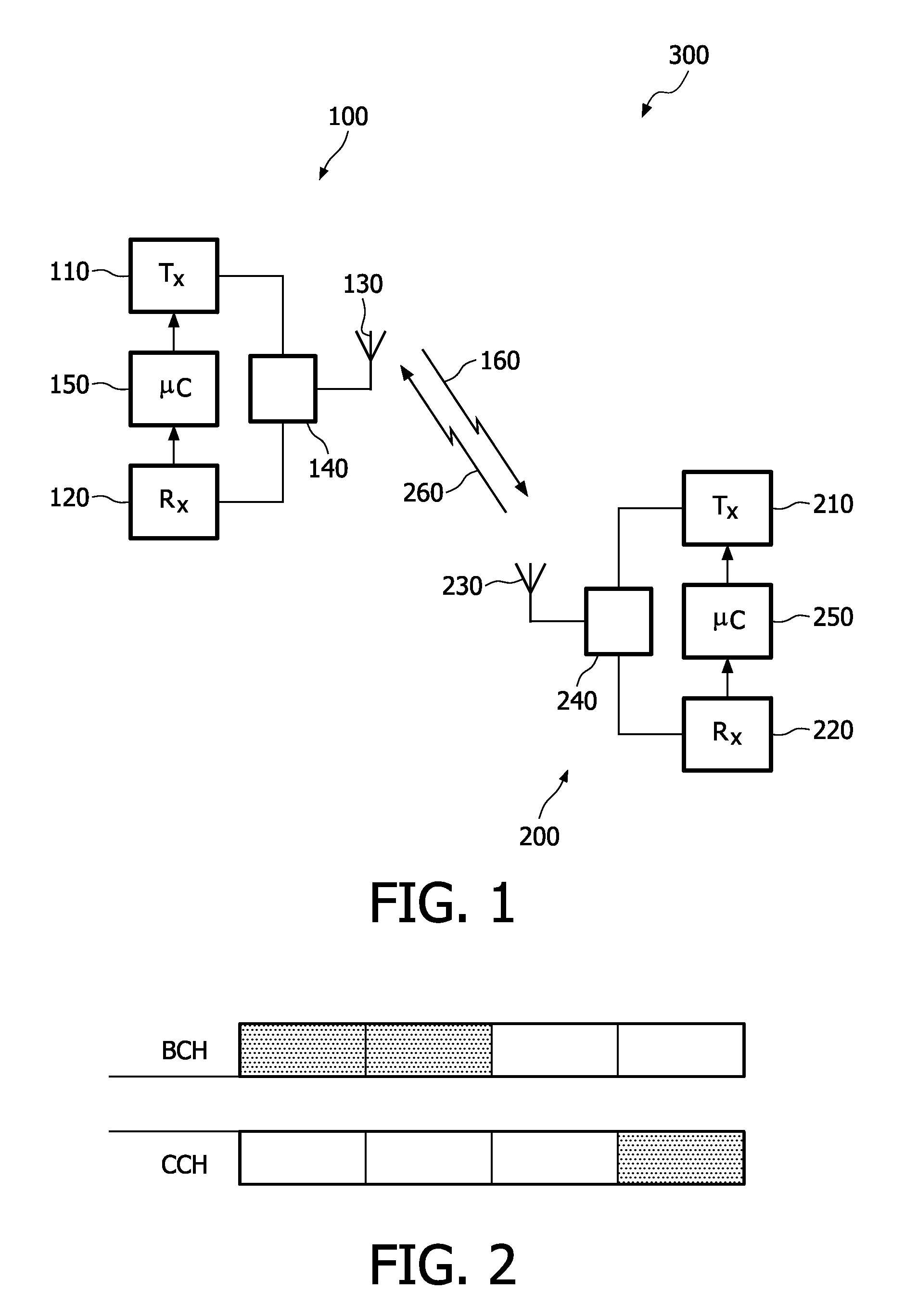 Method for signalling resources to a radio station and radio station therefor