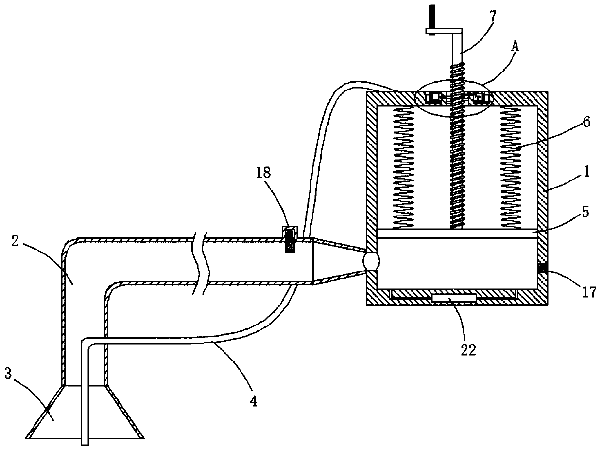 Municipal pipeline rapid desilting device