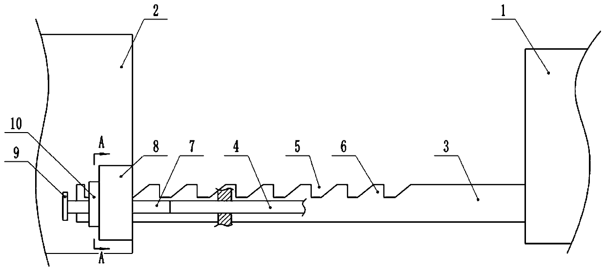 Injection molding machine insurance protection mechanism