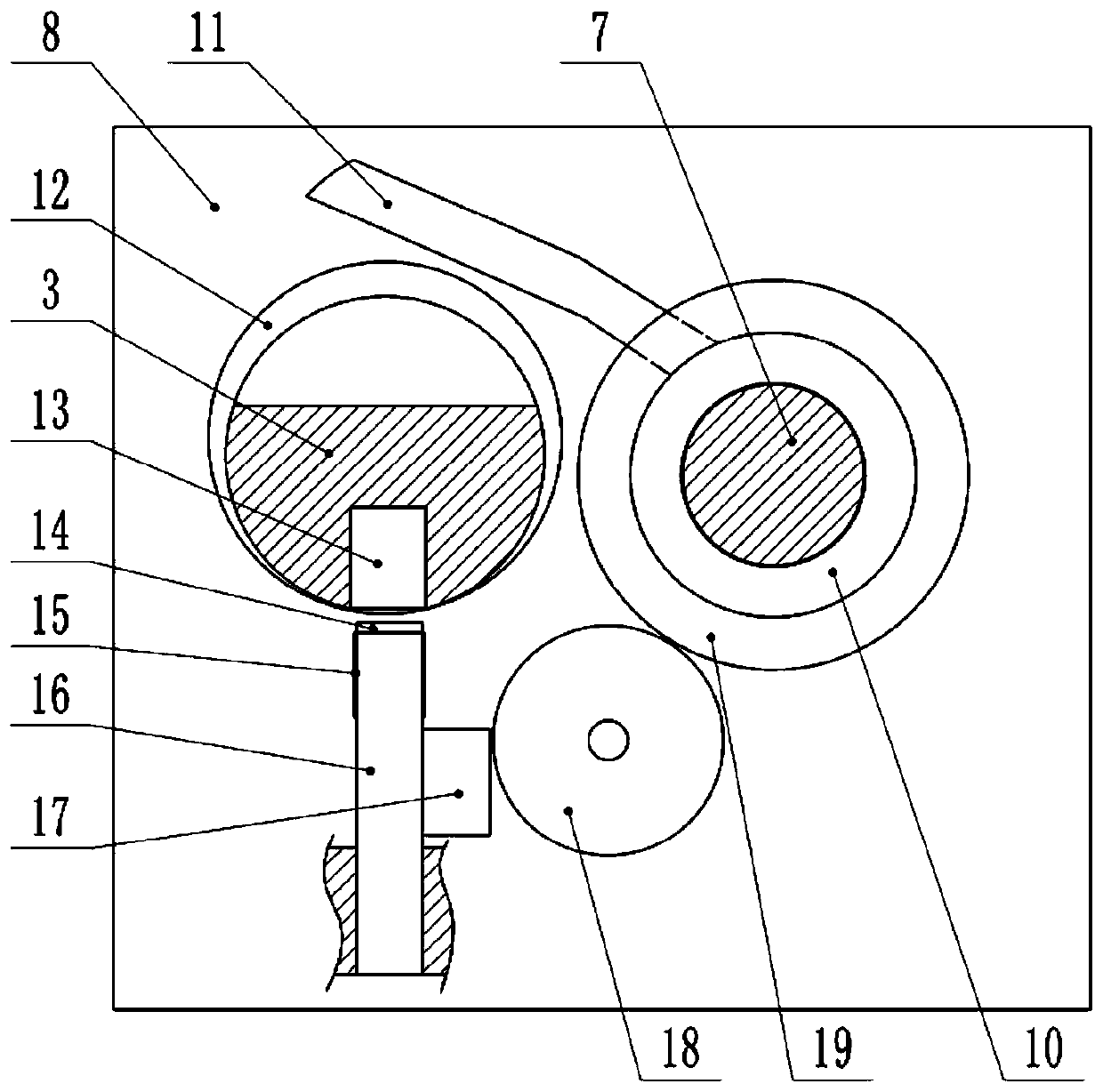 Injection molding machine insurance protection mechanism