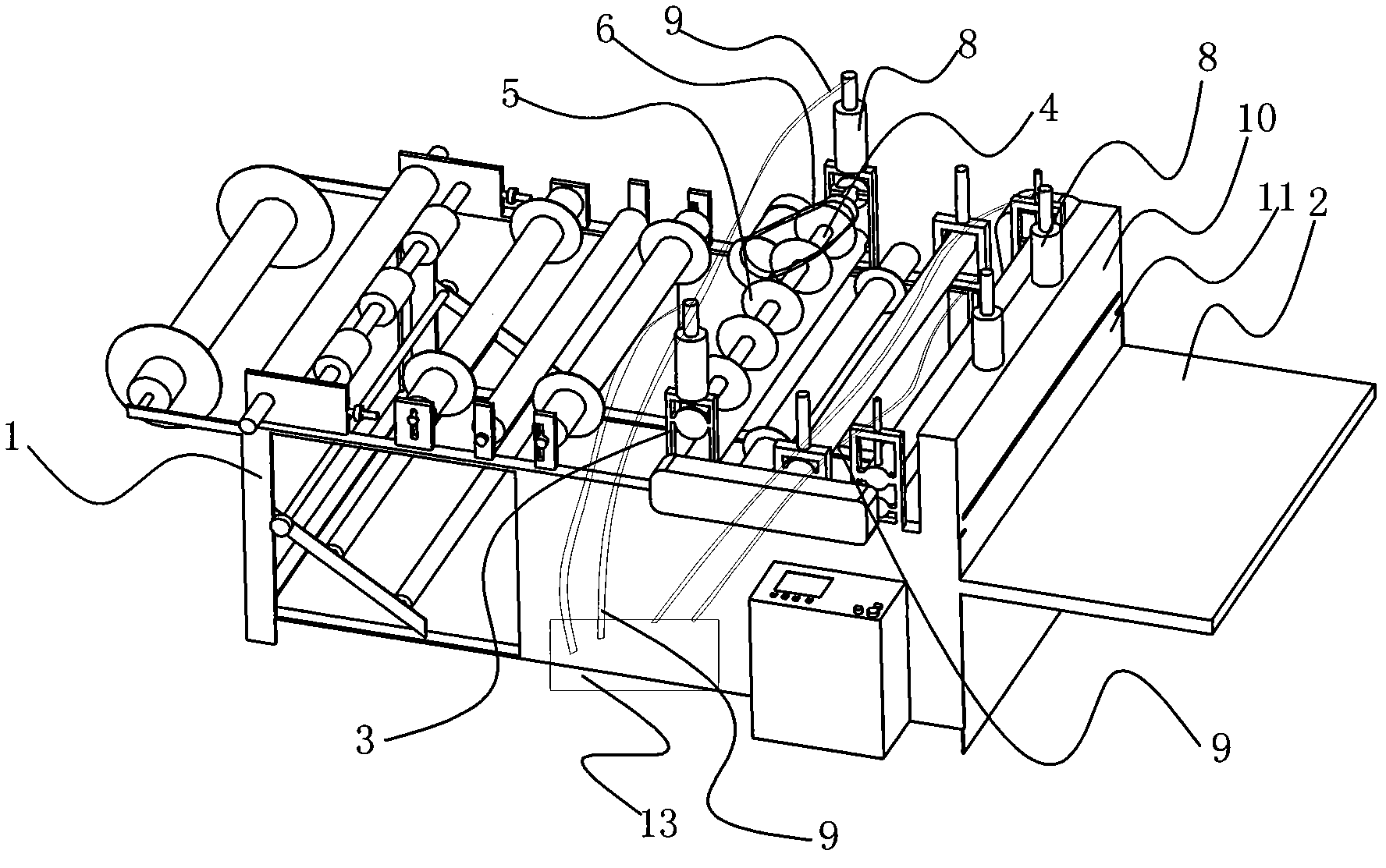 Automatic slicing machine