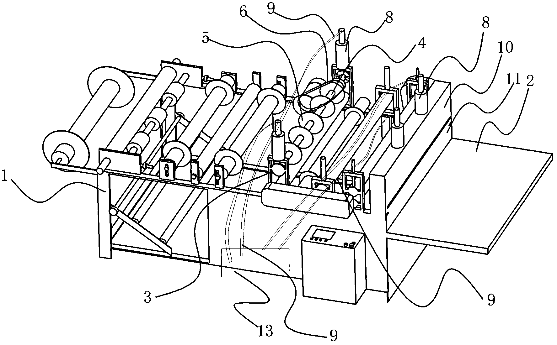 Automatic slicing machine