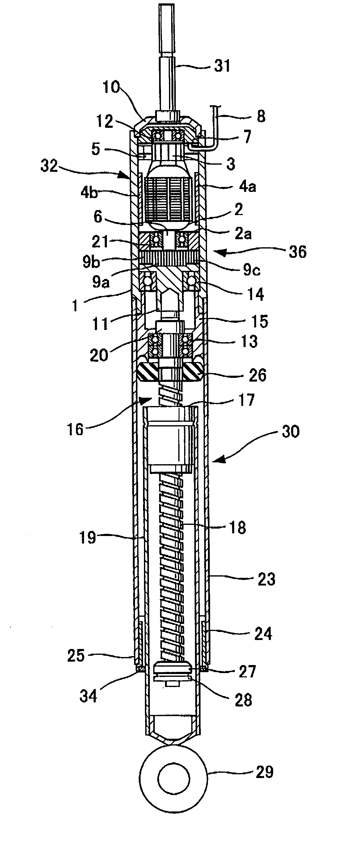 Electromagnetic damper